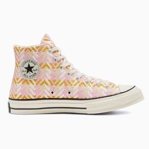 Converse Chuck 70 High Woven‎ Pink Yellow Sneakers Women's 6.5 – Y2K Pastel Core